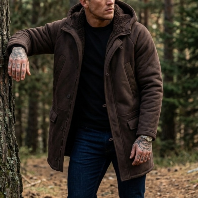 Outdoor Hunting Fleece - Novo Casaco de Inverno Masculino com