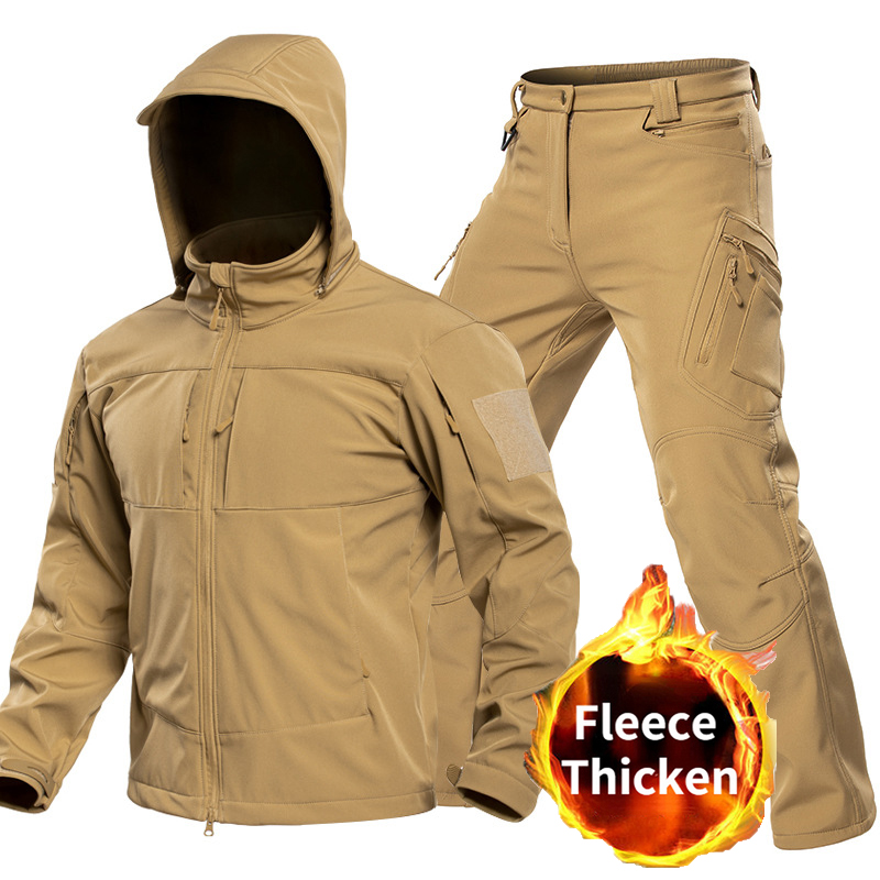 Hunting & Outdoor Supplies Carterton Reviews - Conjunto Tático Softshell para Homens com