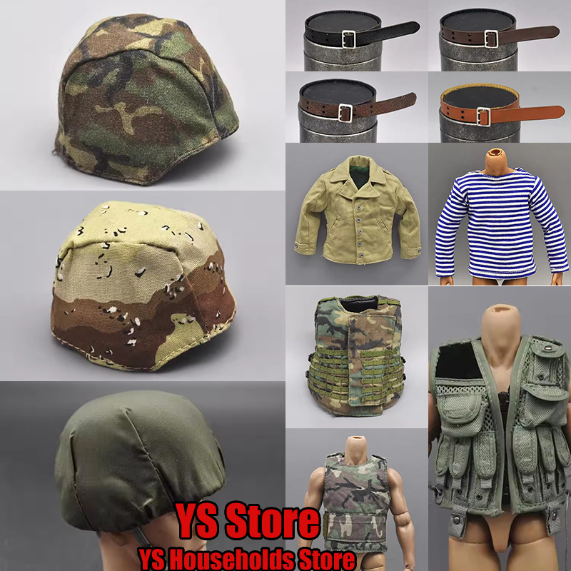 Outdoor Hunting Tv - Capacete Militar Masculino 1/6, Colete Tático