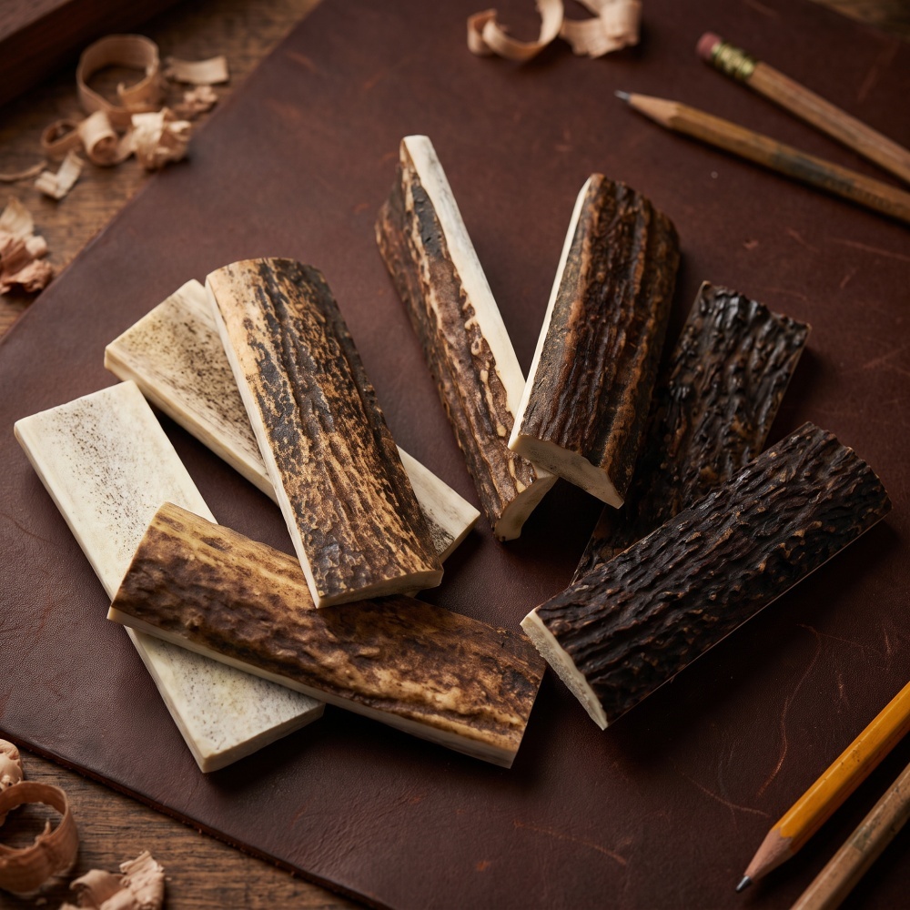 Elk Bugle Call - 1 Par de Cabos de Faca