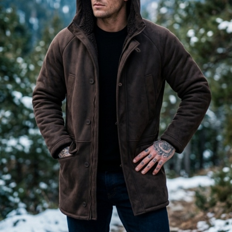 Novo Casaco de Inverno Masculi - Outdoor Hunting Fleece avaliação e preço