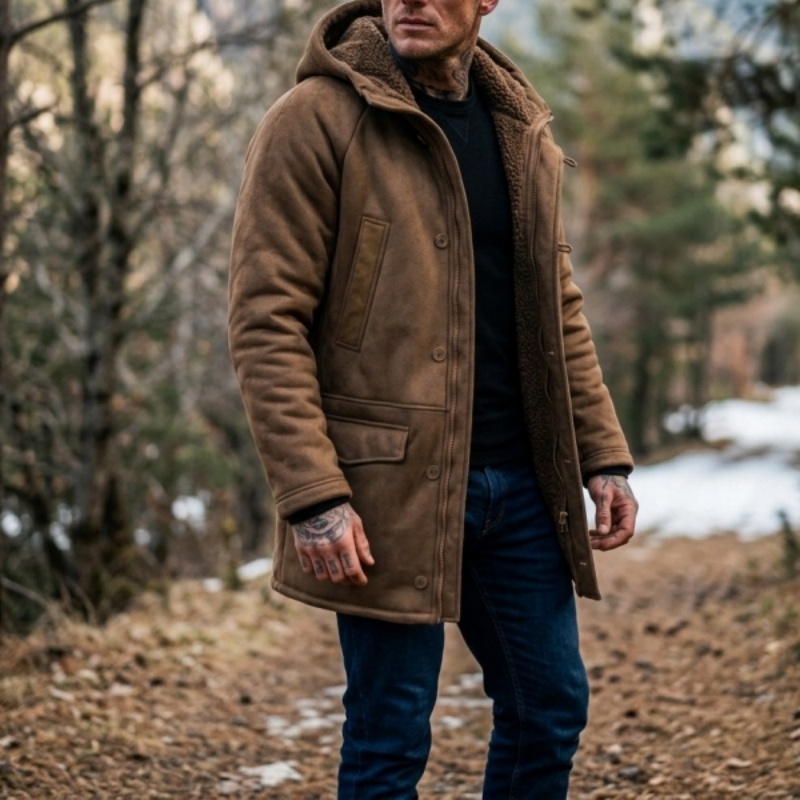 Novo Casaco de Inverno Masculi - Outdoor Hunting Fleece avaliação e preço