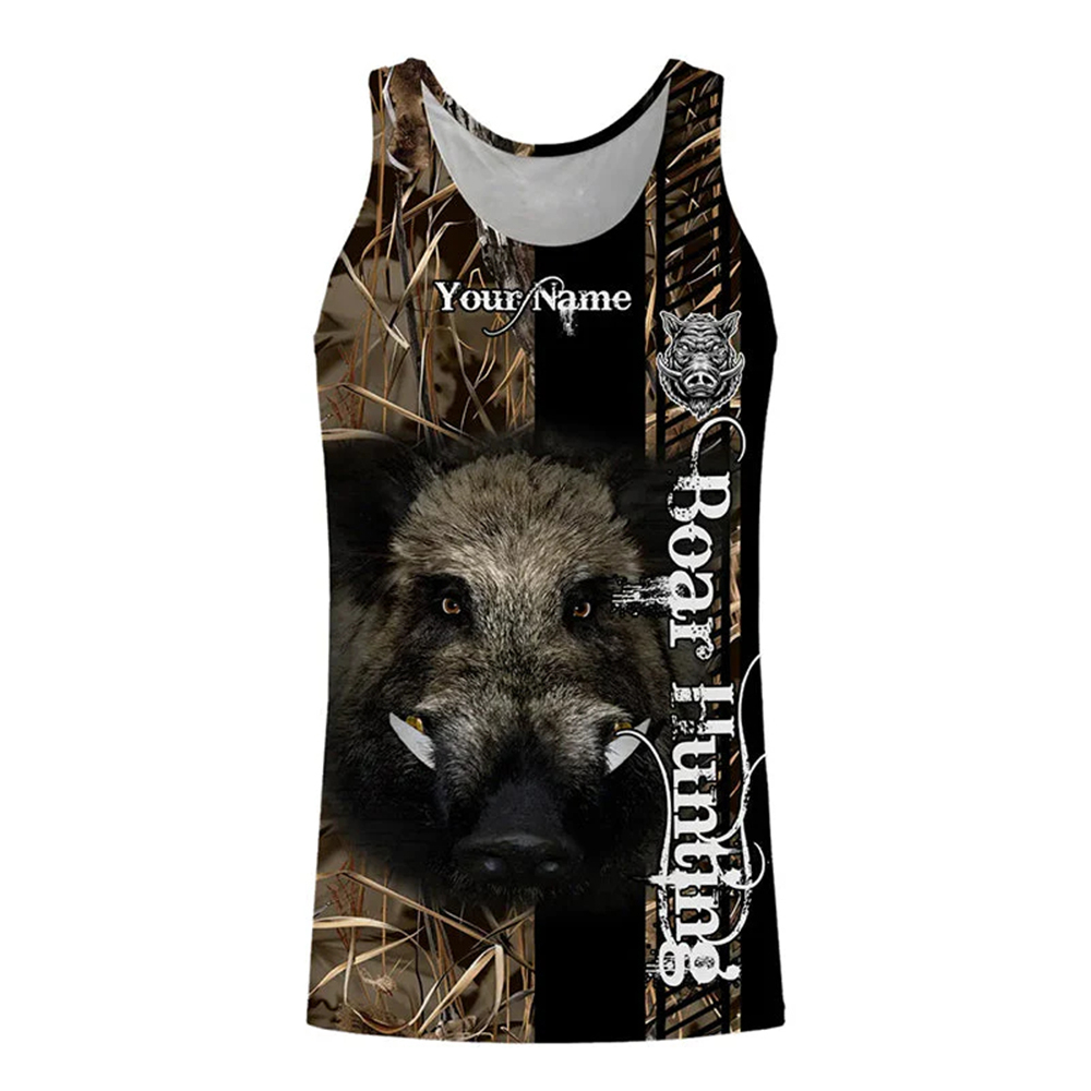 Camiseta regata personalizada  - Outdoor Hunting Dog Names avaliação e preço