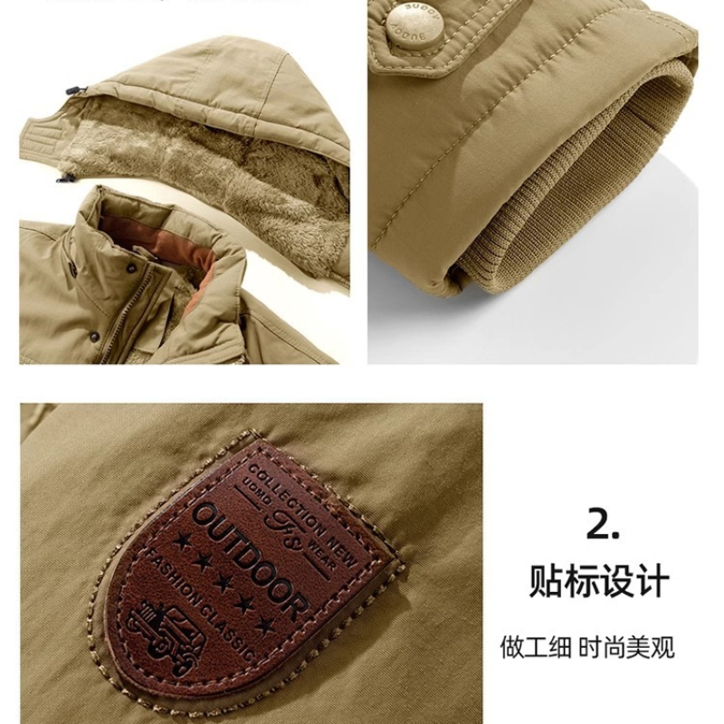 Jaqueta Tática Masculina de In - Outdoor Hunting Fleece avaliação e preço
