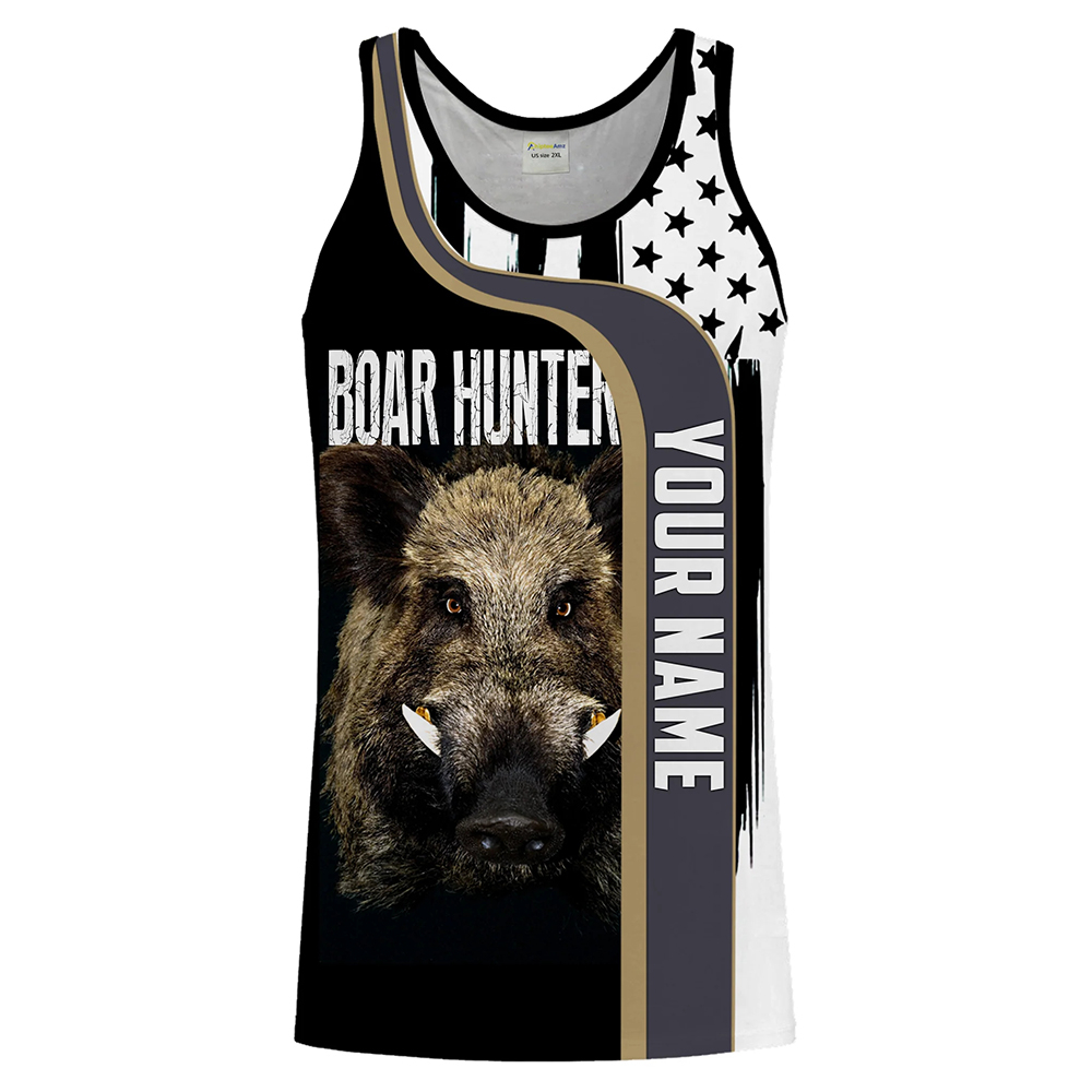 Camiseta regata personalizada  - Outdoor Hunting Dog Names avaliação e preço