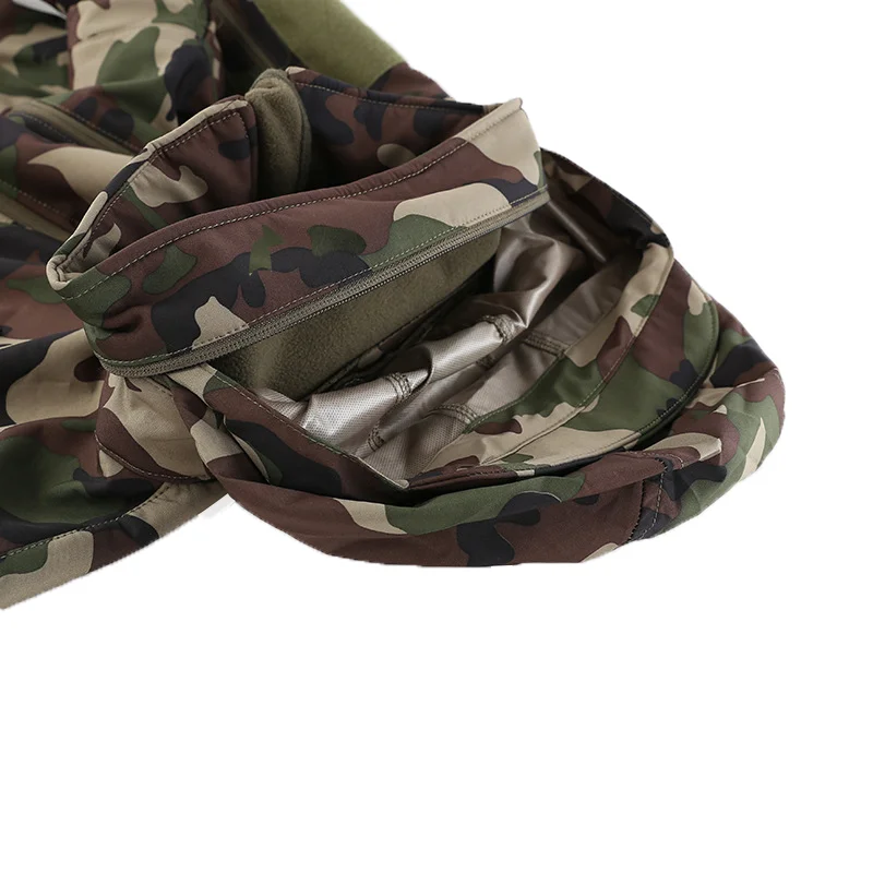Inverno outono softshell jaque - Outdoor Hunting Fleece avaliação e preço