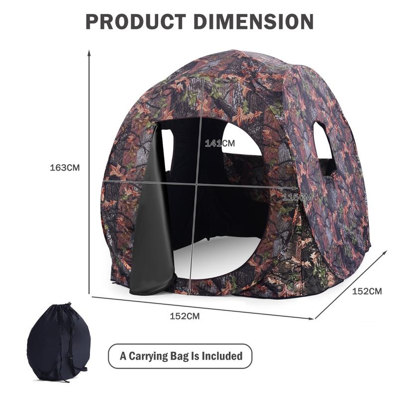 Barraca de Caça Pop-Up para 3  - Hunting & Outdoor Supplies Carterton Reviews avaliação e preço