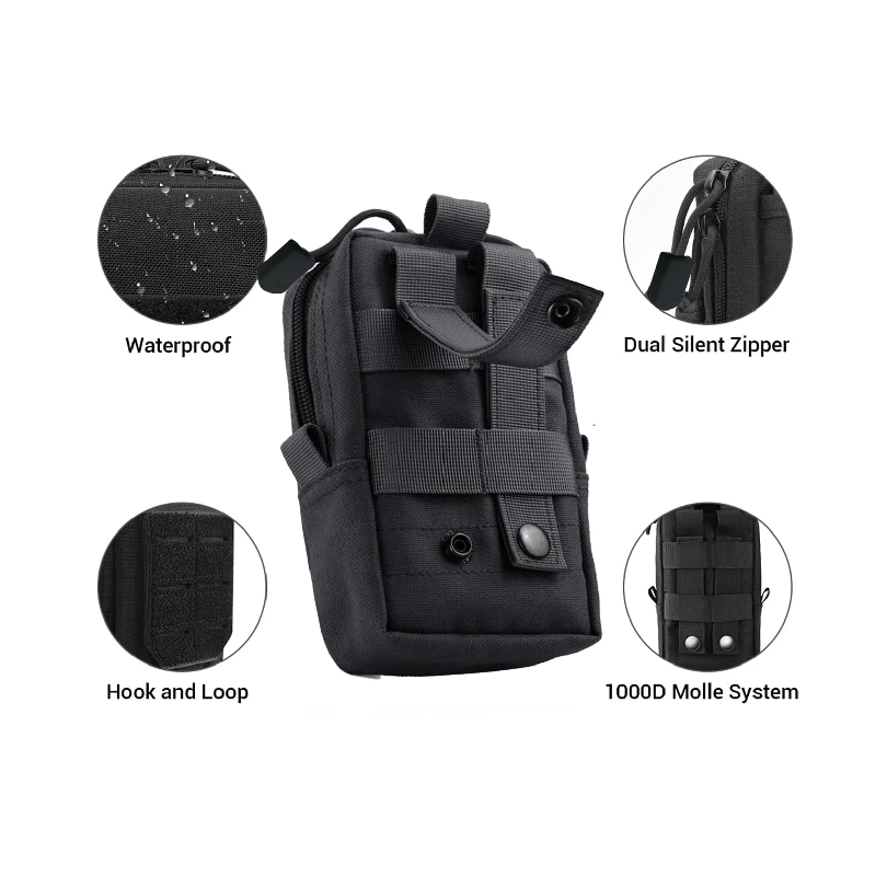 Bolsa Tática Molle para Cintur - Outdoor Hunting Fleece avaliação e preço