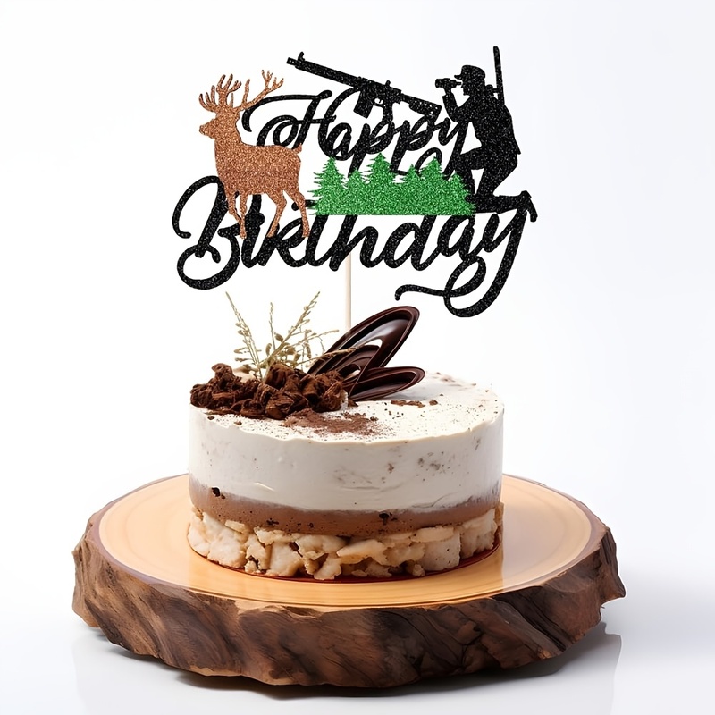   Topo de bolo de aniversário  - Outdoor Hunting Events avaliação e preço