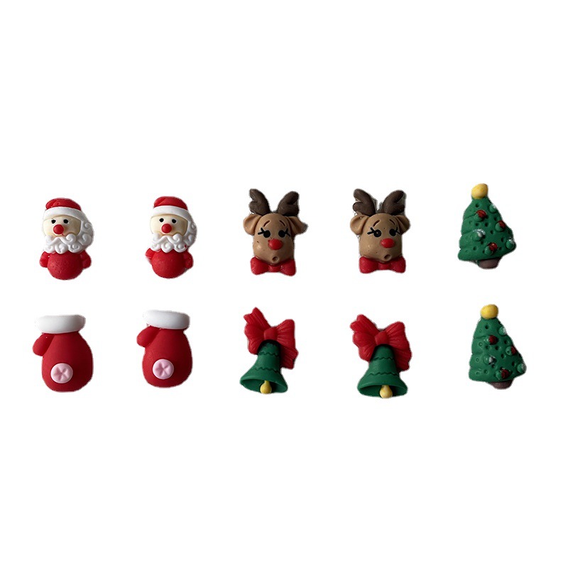 10 pçs unhas de natal encantos - Elk Bugle Call avaliação e preço