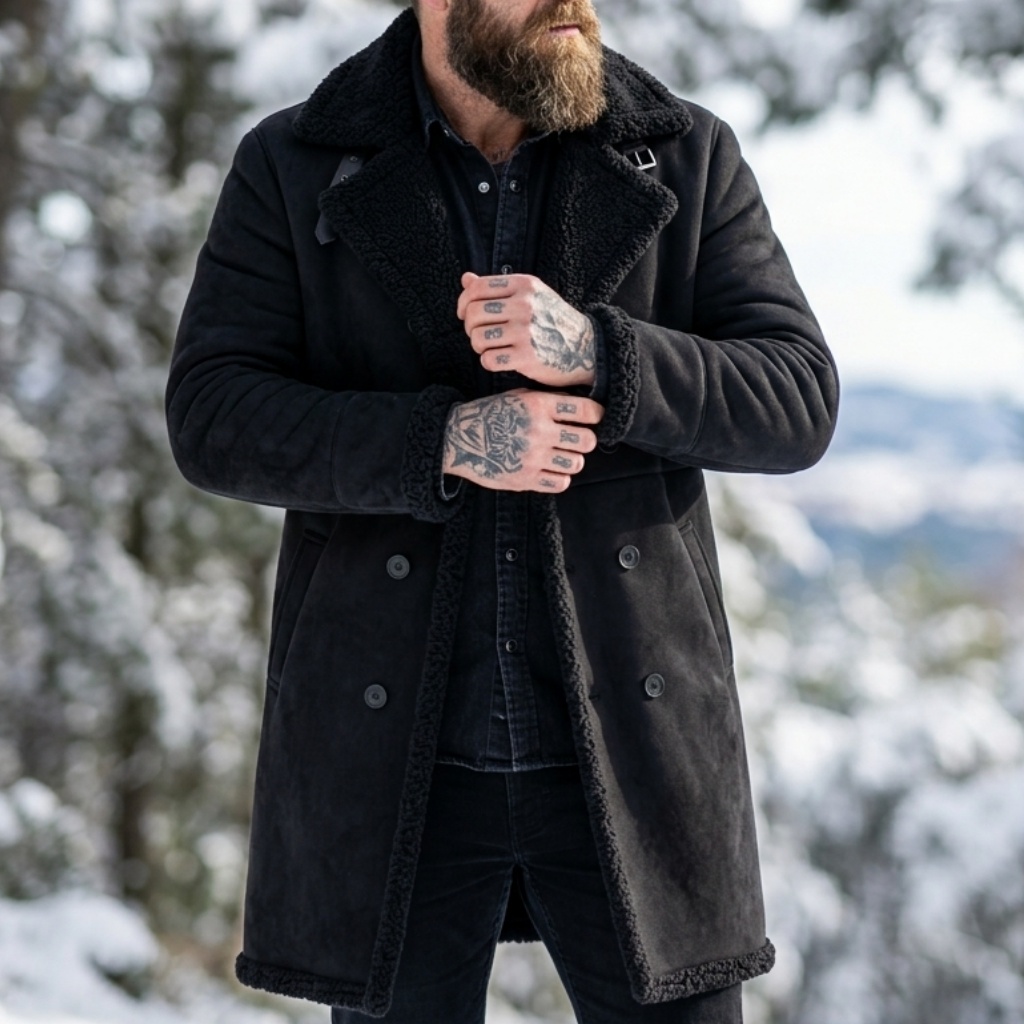 Jaqueta Masculina de Inverno e - Outdoor Hunting Fleece avaliação e preço