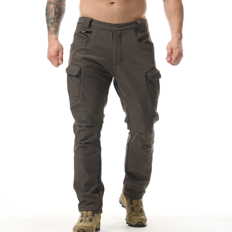 Calças Táticas Masculinas com  - Outdoor Hunting Fleece avaliação e preço