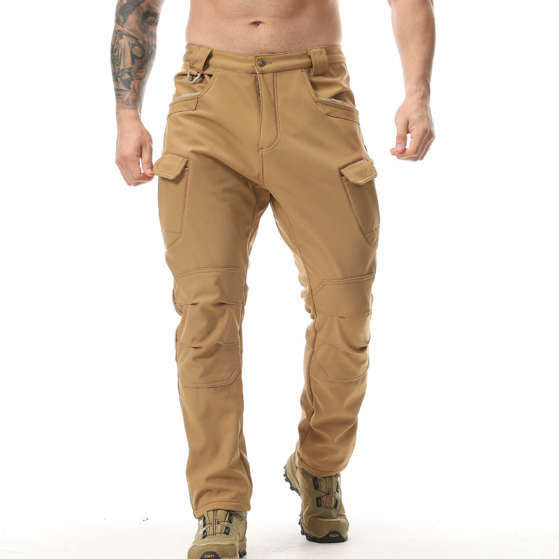 Calças Táticas Masculinas com  - Outdoor Hunting Fleece avaliação e preço
