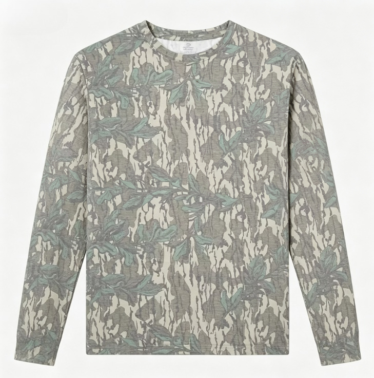 Camiseta de Manga Longa Camufl - Hunting & Outdoor Supplies Carterton Reviews avaliação e preço