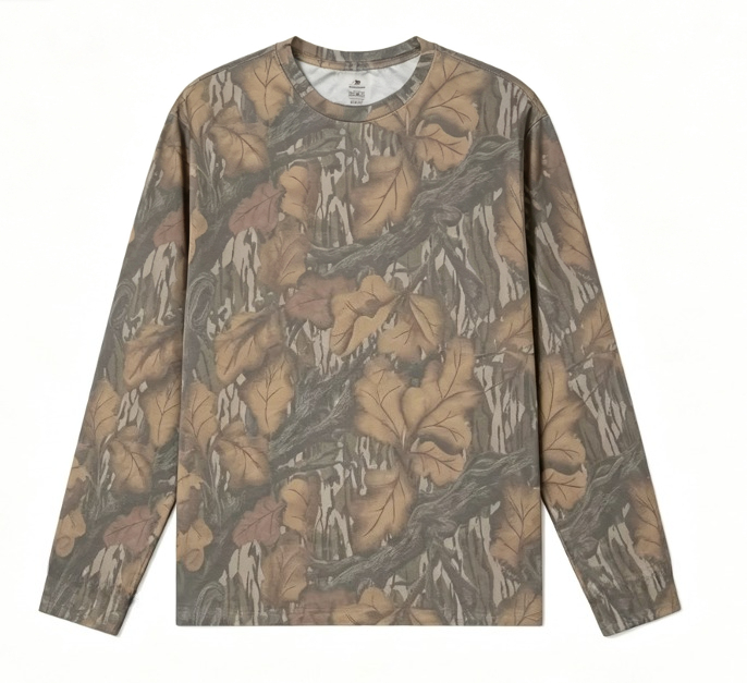 Camiseta de Manga Longa Camufl - Hunting & Outdoor Supplies Carterton Reviews avaliação e preço