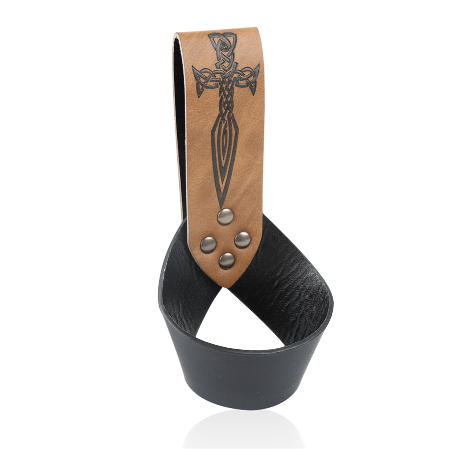 1pc medieval couro do plutônio - Outdoor Hunting Tv avaliação e preço
