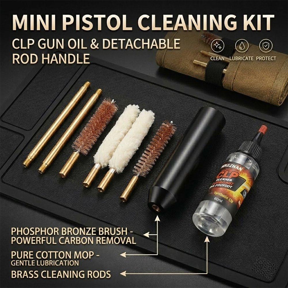 Kit de Limpeza para Pistolas 9 - Gun Cleaning Rod avaliação e preço