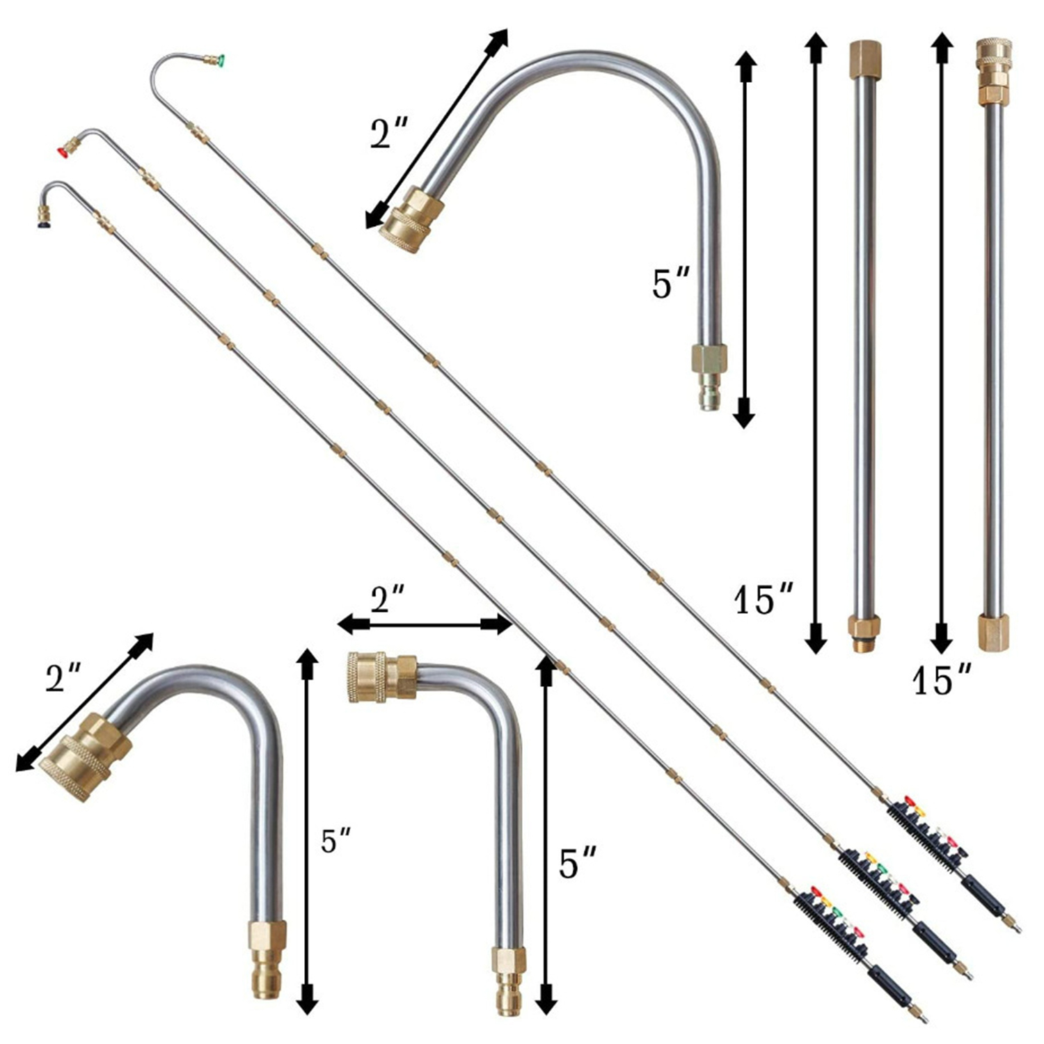 Conjunto de Lanças de Extensão - Gun Cleaning Rod avaliação e preço