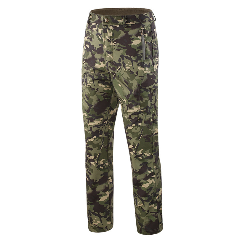 Soft Shell Fleece Calças para  - Outdoor Hunting Fleece avaliação e preço