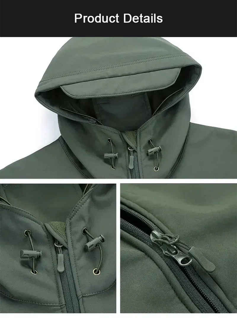 5XL 6XL CP Camuflagem Soft She - Outdoor Hunting Fleece avaliação e preço
